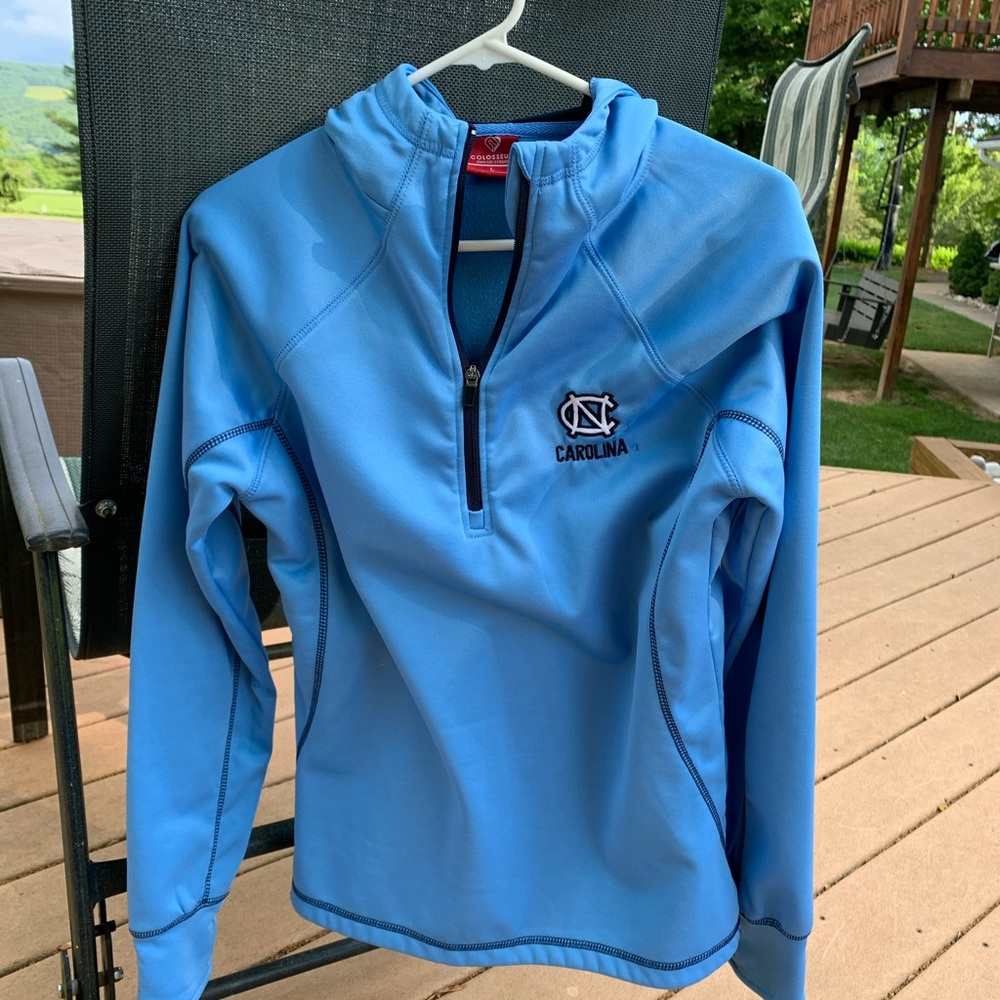 UNC quarter zip sweatshirt